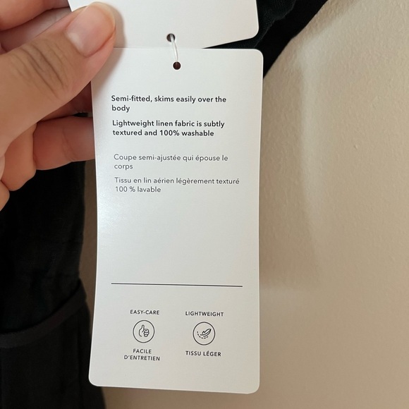 Athleta Playa Wrap Dress Linen - Picture 8 of 12